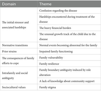 Development and validation of a questionnaire to measure the congenital heart disease of children’s family stressor